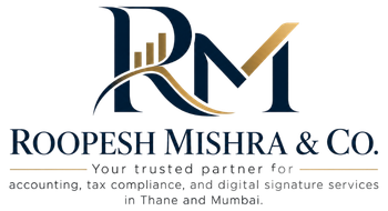 Roopesh Mishra & Co. Logo